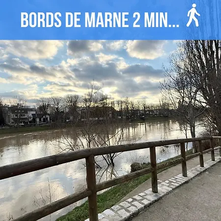 Apartment Sur Les Rives - Paris 30min - Terrasse Champigny-sur-Marne