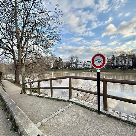 Sur Les Rives - Paris 30min - Terrasse *